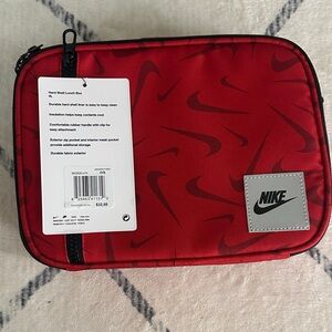 Nike Red lunch box
